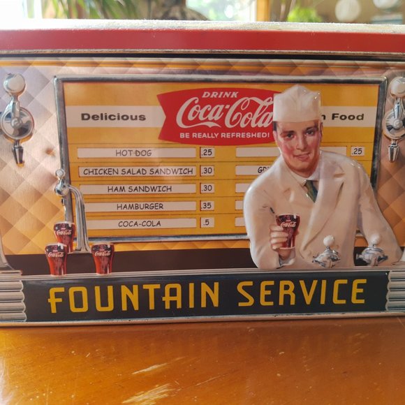 Coca Cola Other - 3/$20 Vintage Coca-Cola tin container